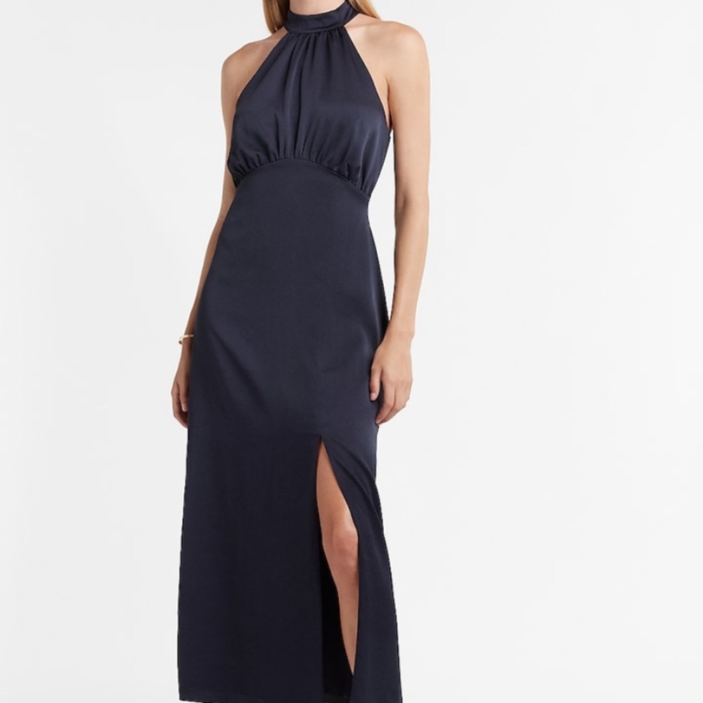Express Maxi Halter Dress